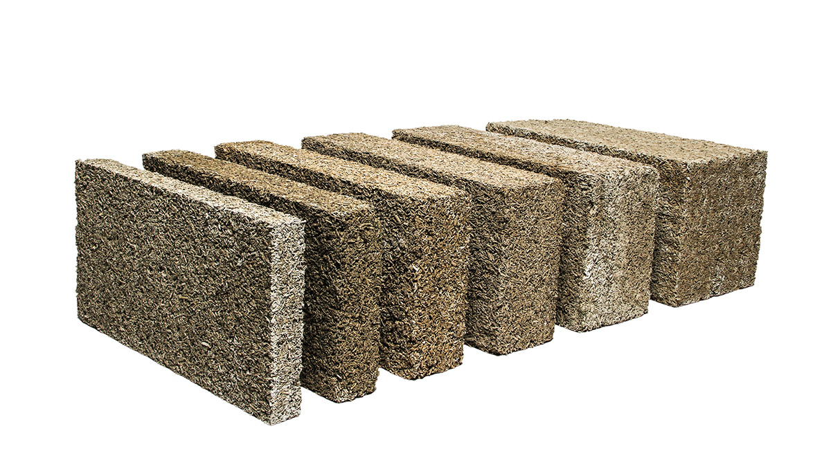 Hempcrete blocks